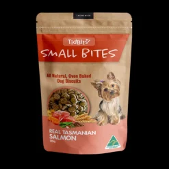 Outlet TidBits - Small Bites Salmon Dog Biscuits (180g)