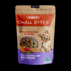 Fashion TidBits - Small Bites Wild Boar Dog Biscuits (180g)