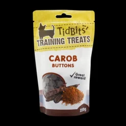 Outlet TidBits - Training Treats Carob Buttons (250g)