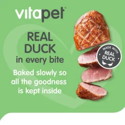 Clearance Masterpet Treats VitaPet - JerHigh Duck Sticks Dog Treats (80g)
