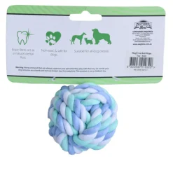 Outlet WagTime - Ball Rope Toy (8cm)