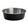 Sale WagTime - Black Stainless Steel Dog Bowl (Large)