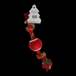 Discount WagTime - Christmas Ball Rope Toy (30cm)