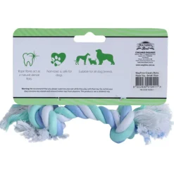 Discount WagTime - Classic Bone Rope Toy (15cm)