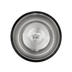 Fashion WagTime - Classic Non-tip Stainless Steel Dog Bowl (450ml)