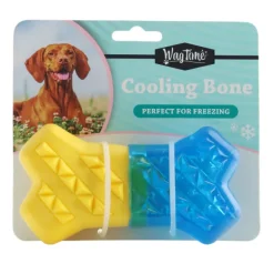 Online WagTime - Cooling Bone Chew Toy