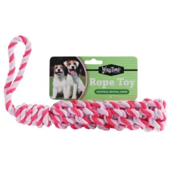 Discount WagTime - Log Rope Toy (41cm)