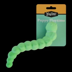 Online WagTime - Puppy Lime Snake (18cm)