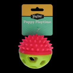 Online WagTime - Puppy Spikey Play Ball (8.5cm)
