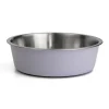 Outlet WagTime - Purple Stainless Steel Dog Bowl (Large)