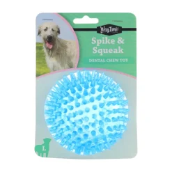 Clearance WagTime - Spike & Squeak Chew Toy (11cm)