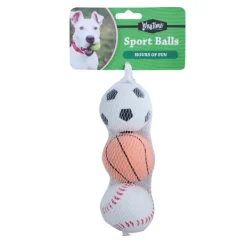 New WagTime - Sport Balls (3pk)