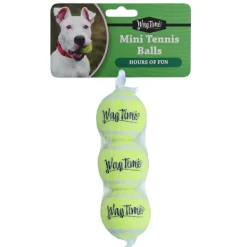 Online WagTime - Tennis Ball Mini (3pk)