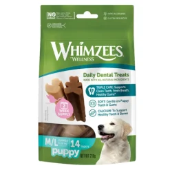 Discount Whimzees - Puppy Dental Treats Value Bag (14pk)