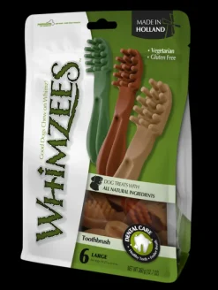 Sale Whimzees - Toothbrush Star Dog Treat (6pk)