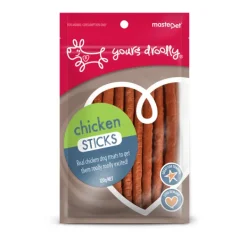 Outlet Masterpet Treats Yours Droolly - Chicken Sticks Dog Treat (120g)