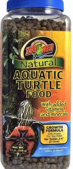 Hot Zoo Med - Aquatic Turtle Growth Food (365g)